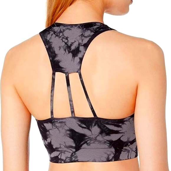 Ahh By Rhonda Shear Womens Seamless Tie-dye Bra - Size M - Picture 2 of 4